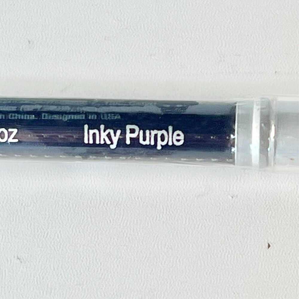 Pop Beauty Kajal Pen Eyeliner Pencil w/ Brush Inky Purple Matte 0.03 oz .9g New - Picture 5 of 6